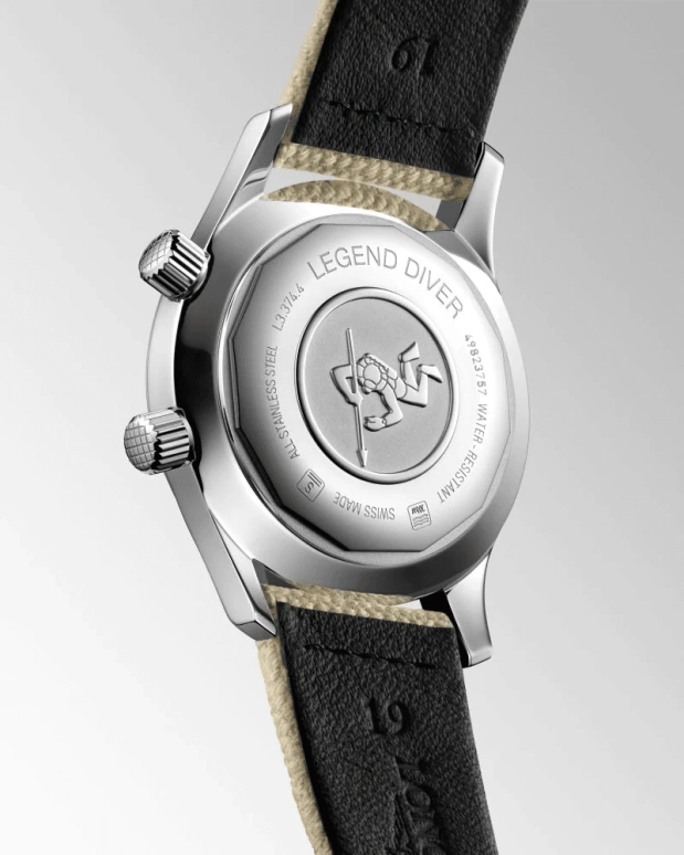 Longines,Heritage Classic 36mm,36mm,Stainless Steel,Beige,Automatic,Date,40hours,L3,L3.374.4.30.2