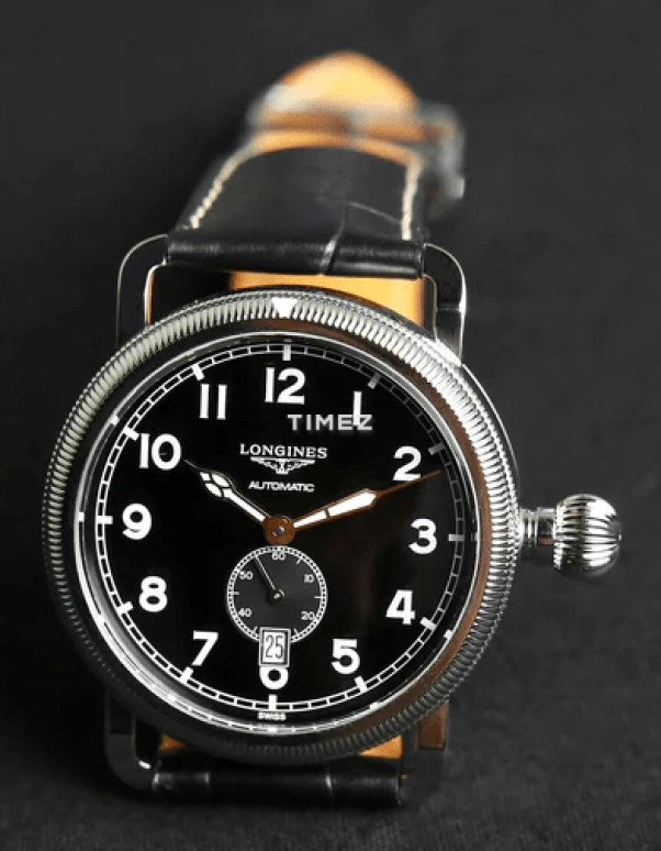 Longines,Heritage Classic 41mm,41mm,Stainless Steel,Black,Automatic,Day,42hours,L2,L2.777.4.53.0