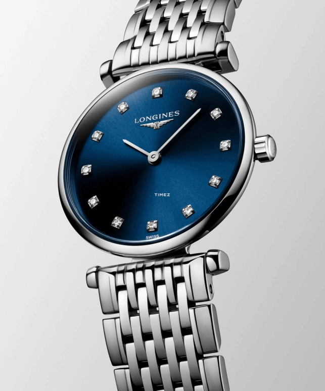 Longines,La Grande Classique 24mm,24mm,Stainless Steel,Blue,Quartz,26280hours,In-house Caliber,L4,L4.209.4.97.C