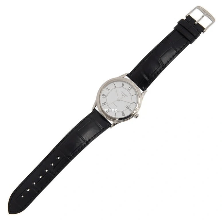 Longines,Flagship 38.50mm,38.50mm,Stainless Steel,White,Automatic,Day,65hours,L4,L4.974.4.21.2