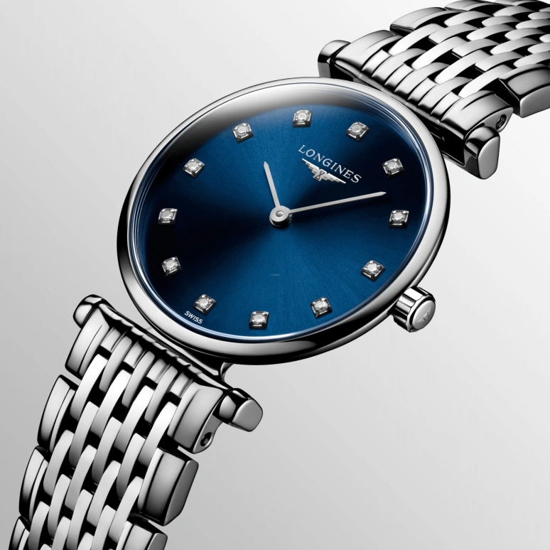 Longines,La Grande Classique 24mm,24mm,Stainless Steel,Blue,Quartz,26280hours,In-house Caliber,L4,L4.209.4.97.6