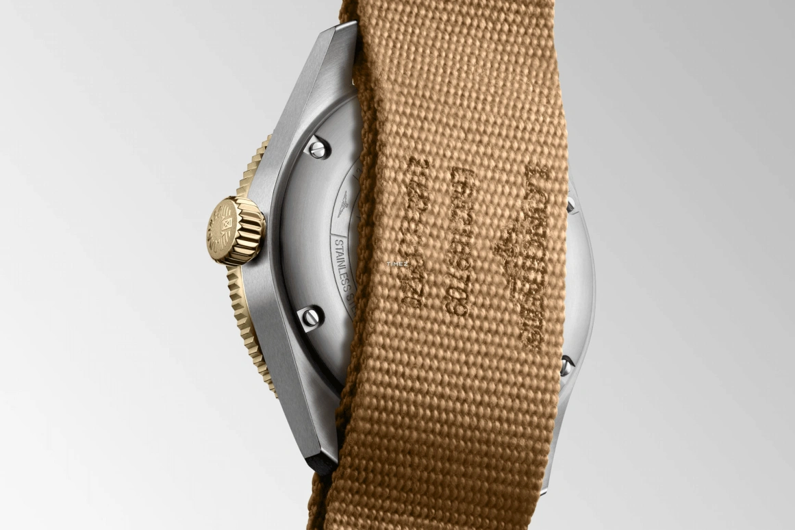 Longines,Spirit 39mm,39mm,Stainless Steel,Yellow Gold,Black,Automatic,Day,Sapphire,Crystal Glass,L3,L3.802.5.53.9 