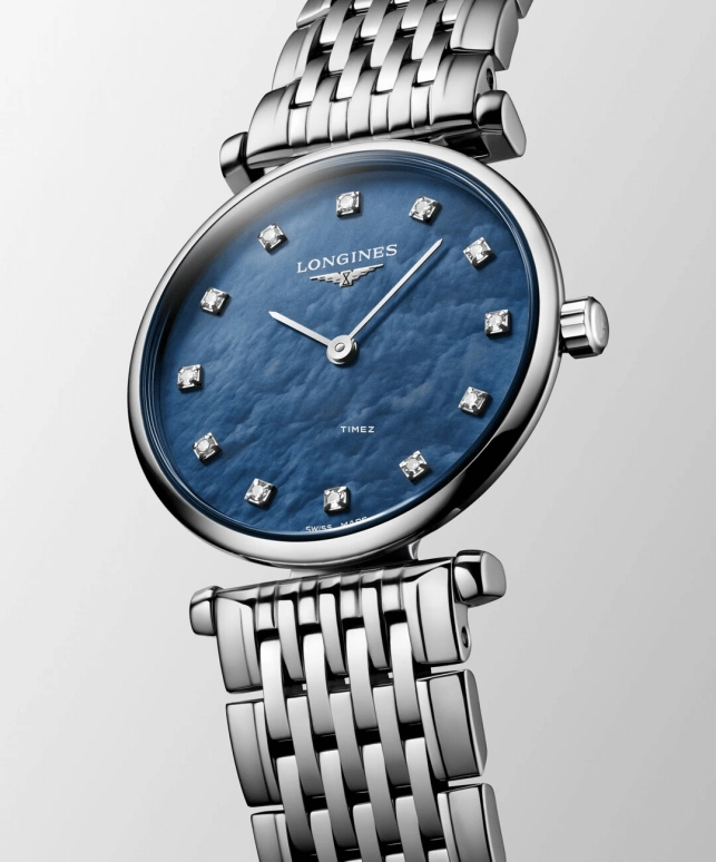 Longines,La Grande Classique 24mm,24mm,Stainless Steel,Blue,Quartz,26280hours,In-house Caliber,L4,L4.209.4.81.C