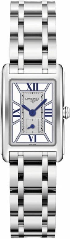 Longines,DolceVita 20.80mm,20.80mm,Stainless Steel,White,Quartz,Day,26280hours,L5,L5.255.4.75.6