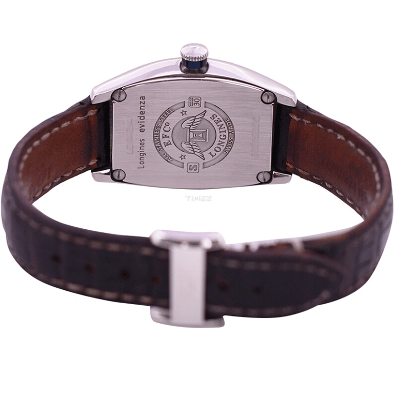 Longines,Evidenza 26x30.60mm,26x30.60mm,Stainless Steel,Black,Automatic,Day,45hours,L2,L2.142.4.51.4