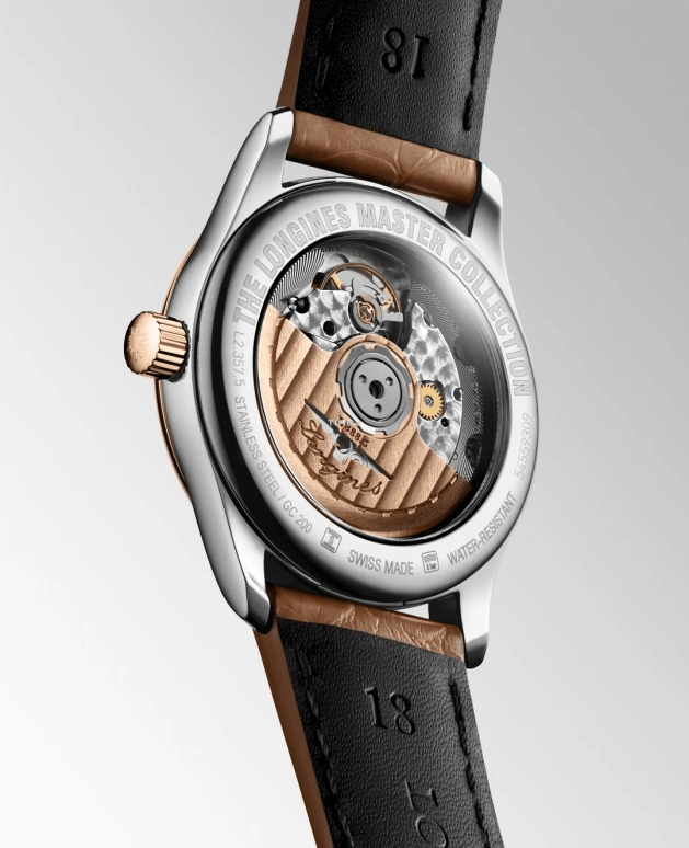 Longines,Master 34mm,34mm,Stainless Steel,Silver,Automatic,72hours,In-house Caliber,L2,L2.357.5.70.2