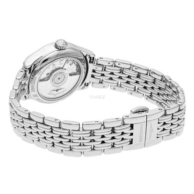 Longines,Lyre 25mm,25mm,Stainless Steel,Blue,Automatic,Day,40hours,L4,L4.360.4.92.6