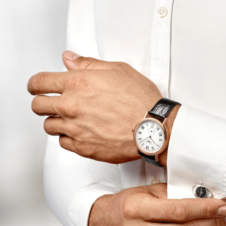 Longines,Presence 40mm,40mm,Stainless Steel,White,Automatic,Day,64hours,L4,L4.905.1.11.2