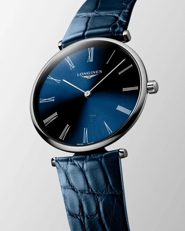 Longines,Elegant 38mm,38mm,Stainless Steel,Blue,Quartz,In-house Caliber,Sapphire,L4,L4.866.4.94.2