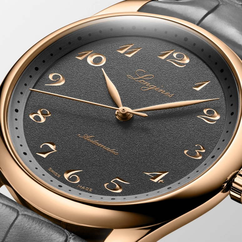 Longines,Heritage Classic 40mm,40mm,Rose Gold,Black,Automatic,64hours,In-house Caliber,L2,L2.793.8.73.2