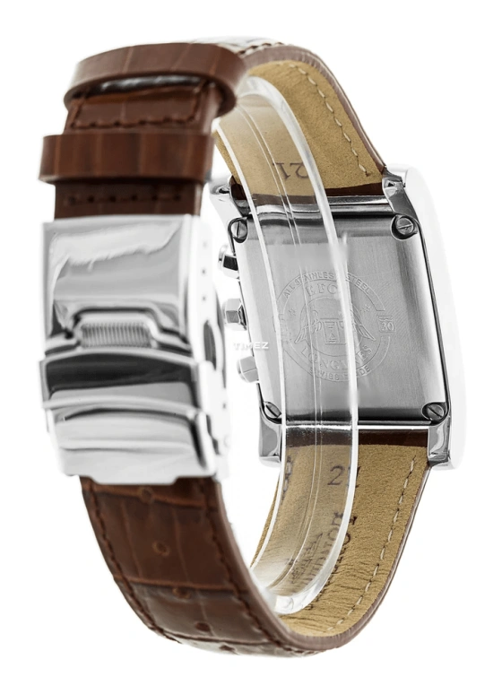 Longines,DolceVita 27.80mm,27.80mm,Stainless Steel,Grey,Quartz,Chronograph,Day,L5,L5.656.4.73.4