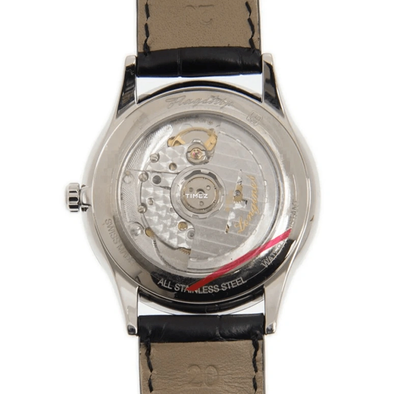 Longines,Flagship 38.50mm,38.50mm,Stainless Steel,White,Automatic,Day,65hours,L4,L4.974.4.21.2