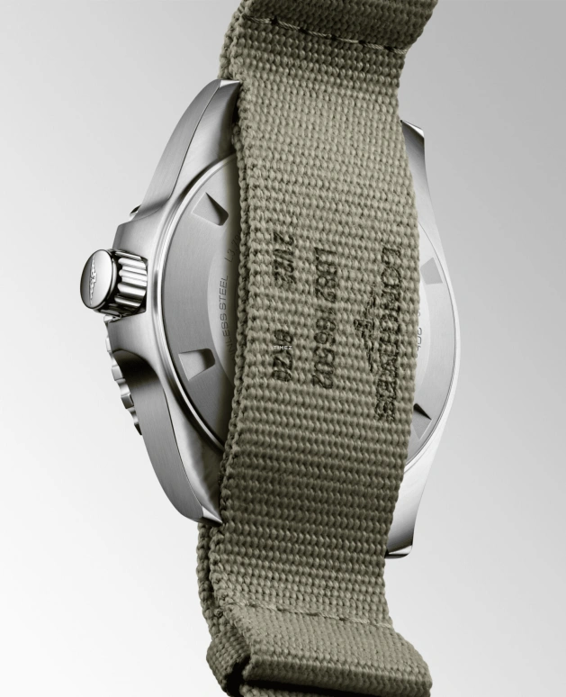 Longines,Sport 41mm,41mm,Stainless Steel,Green,Automatic,Day,Dule Time,L3,L3.790.4.06.2