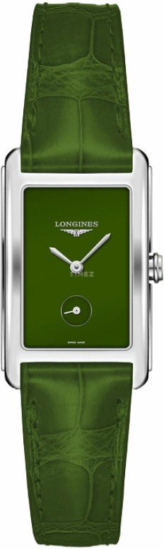 Longines,DolceVita 23mm,23mm,Stainless Steel,Green,Quartz,26280hours,In-house Caliber,L5,L5.512.4.60.2