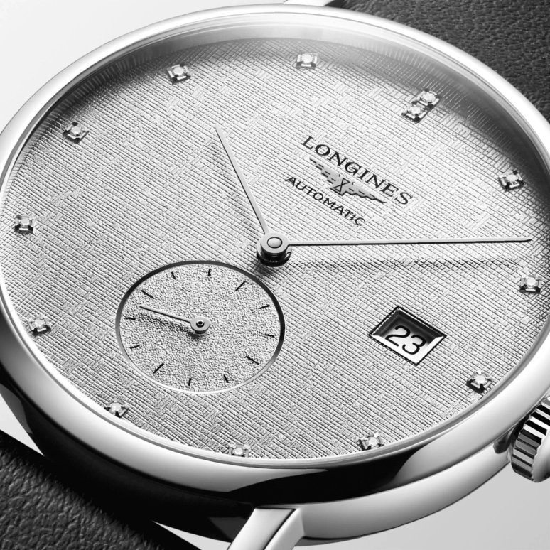 Longines,Elegant 39mm,39mm,Stainless Steel,Silver,Automatic,72hours,In-house Caliber,L4,L4.812.4.77.2