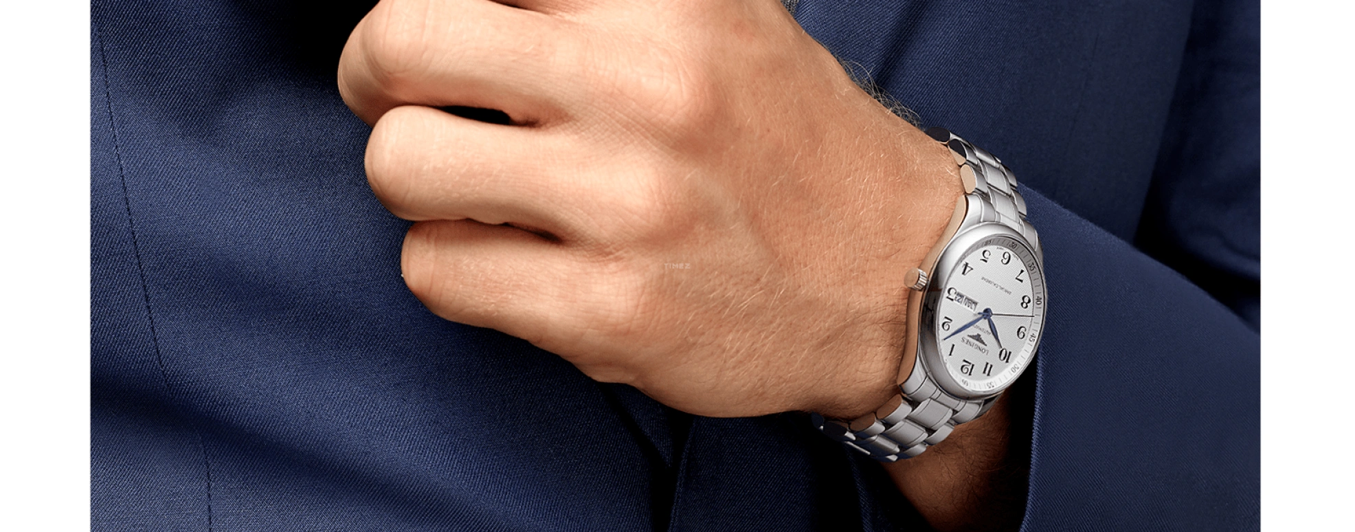 Longines,Heritage Classic 42mm,42mm,Stainless Steel,Silver,Automatic,Annual Calendar,Month,Day,L2,L2.920.4.78.6