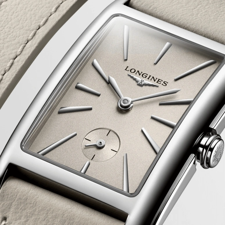 Longines,Elegant 23.30x37mm,23.30x37mm,Stainless Steel,Cream,Quartz,26280hours,In-house Caliber,L5,L5.512.4.79.2