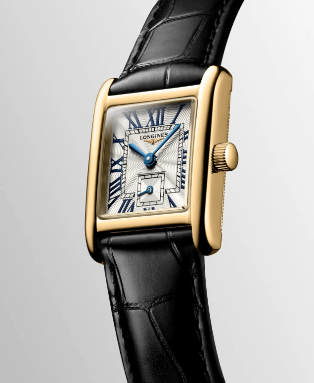 Longines,DolceVita 21.50x29mm,21.50x29mm,Yellow Gold,Silver,Quartz,26280hours,In-house Caliber,L5,L5.200.6.71.0
