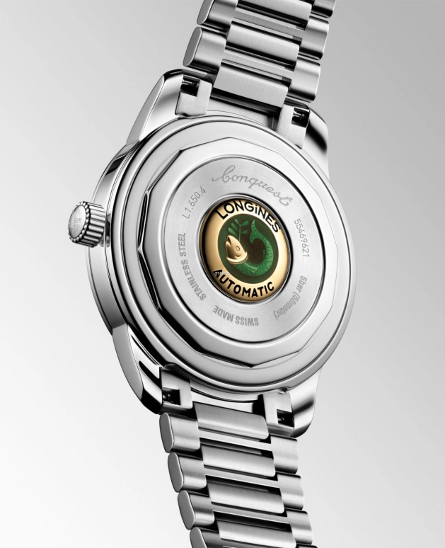 Longines,Conquest Heritage 40mm,40mm,Stainless Steel,Blue,Automatic,Day,Anti-magnetic,L1,L1.650.4.92.6