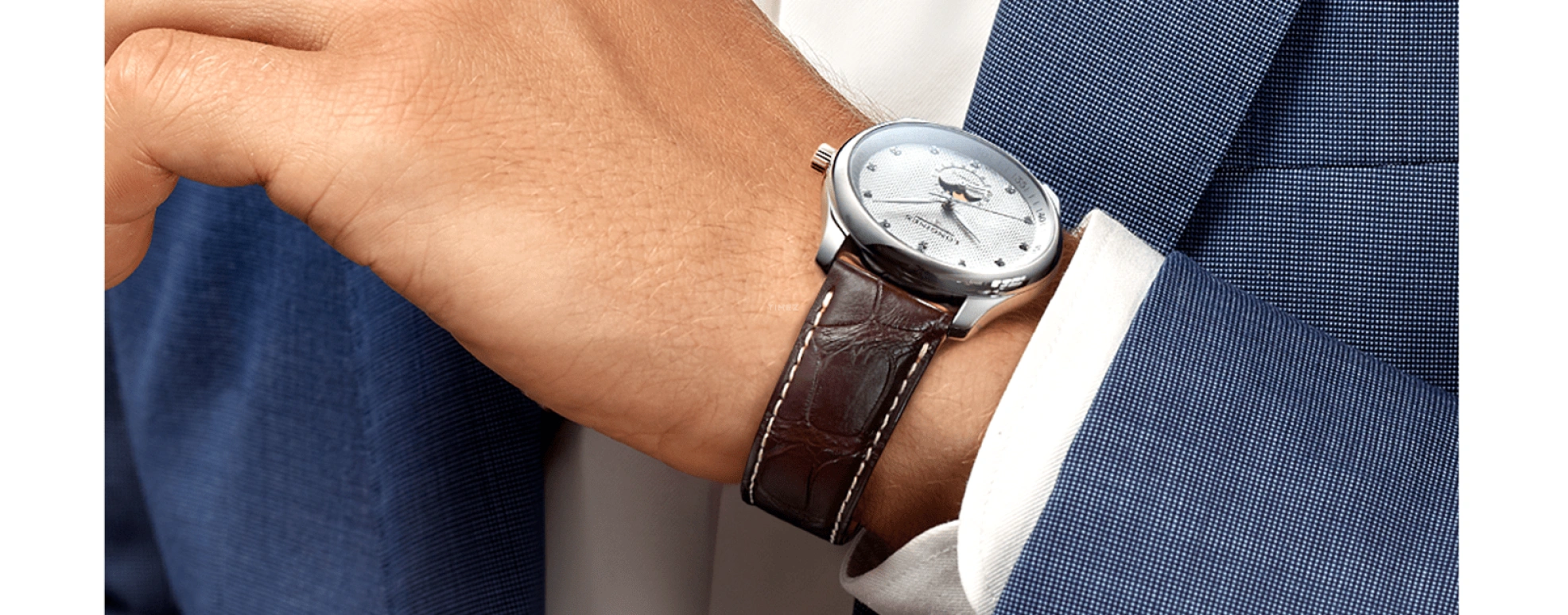 Longines,Master 40mm,40mm,Stainless Steel,Silver,Automatic,Moonphase,Day,L2,L2.909.4.77.3