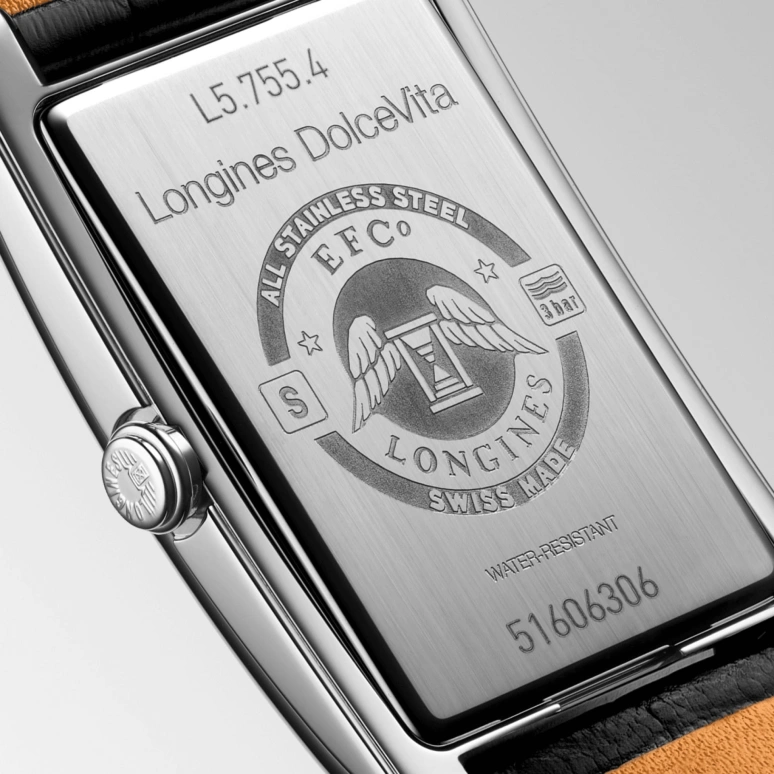 Longines,DolceVita 28.50mm,28.50mm,Stainless Steel,Silver,Quartz,26280hours,In-house Caliber,L5,L5.755.4.71.0