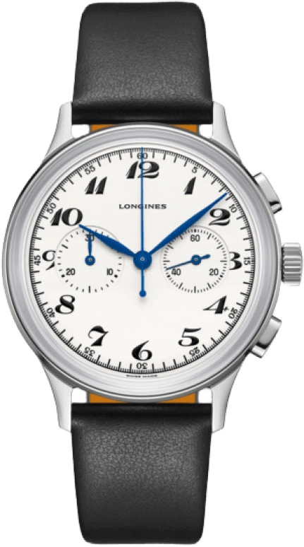 Longines,Heritage Classic 40mm,40mm,Stainless Steel,Silver,Automatic,Chronograph,Day,L2,L2.827.4.73.0