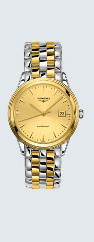 Longines,Heritage Classic 38.50mm,38.50mm,Stainless Steel,Gold,Automatic,72hours,In-house Caliber,L4,L4.974.3.32.7