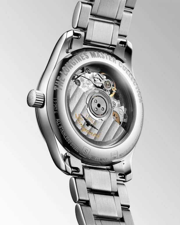 Longines,Master 29mm,29mm,Stainless Steel,Blue,Automatic,Day,40hours,L2,L2.257.4.97.6
