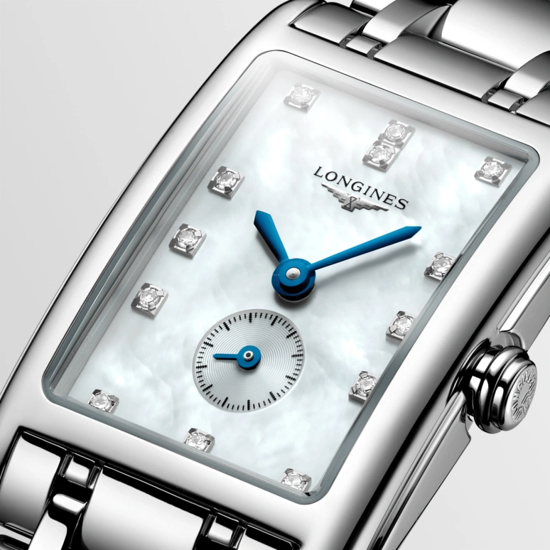 Longines,DolceVita 20.50mm,20.50mm,Stainless Steel,White,Quartz,Day,26280hours,L5,L5.255.4.87.6