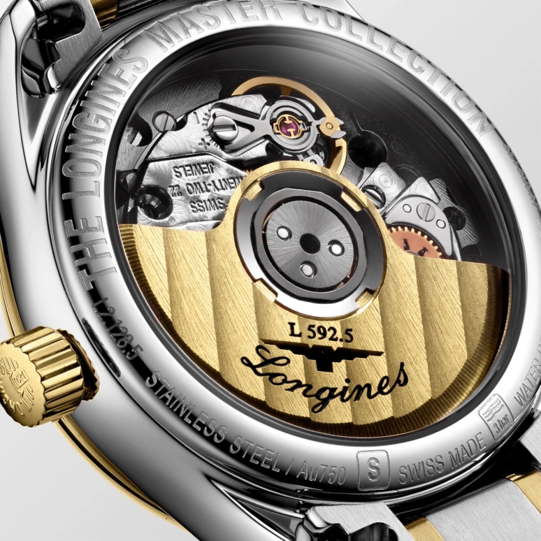 Longines,Master 25.50mm,25.50mm,Stainless Steel,Silver White,Automatic,Day,40hours,L2,L2.128.5.87.7
