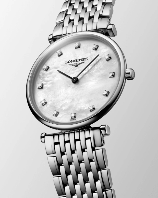 Longines,La Grande Classique 29mm,29mm,Stainless Steel,White,Quartz,Perpetual Calendar,In-house Caliber,L4,L4.512.4.87.6