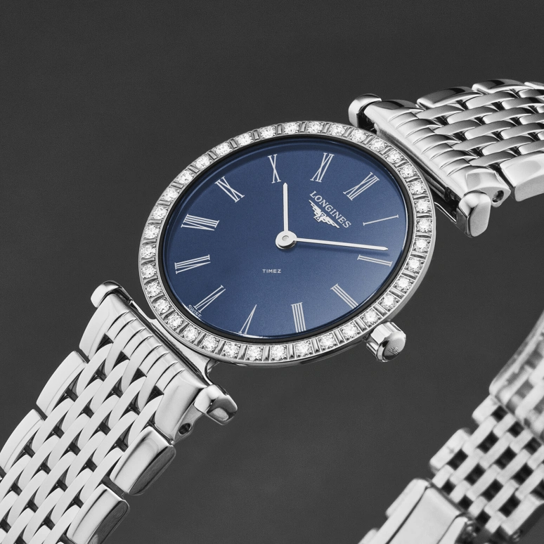 Longines,La Grande Classique 24mm,24mm,Stainless Steel,Blue,Quartz,26280hours,In-house Caliber,L4,L4.341.0.94.6