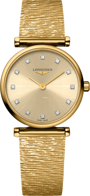 Longines,La Grande Classique 24mm,24mm,Stainless Steel,Champagne,Quartz,26280hours,In-house Caliber,L4,L4.209.2.33.E