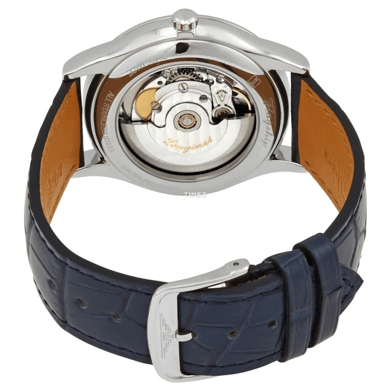 Longines,Flagship 38.50mm,38.50mm,Stainless Steel,Blue,Automatic,Date,Day,L4,L4.899.4.92.2