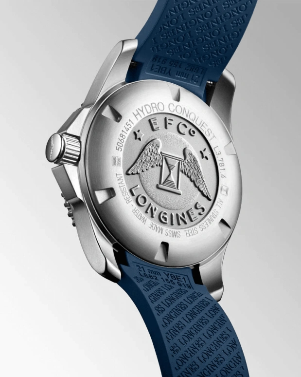 Longines,HydroConquest 41mm,41mm,Stainless Steel,Blue,Automatic,Date,65hours,L3,L3.781.4.96.9