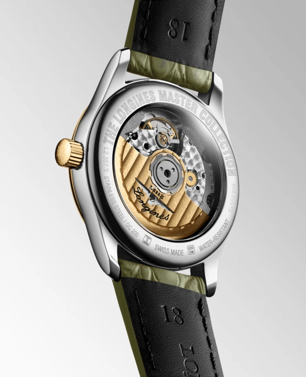Longines,Master 34mm,34mm,Stainless Steel,Silver,Automatic,72hours,In-house Caliber,L2,L2.357.5.72.2