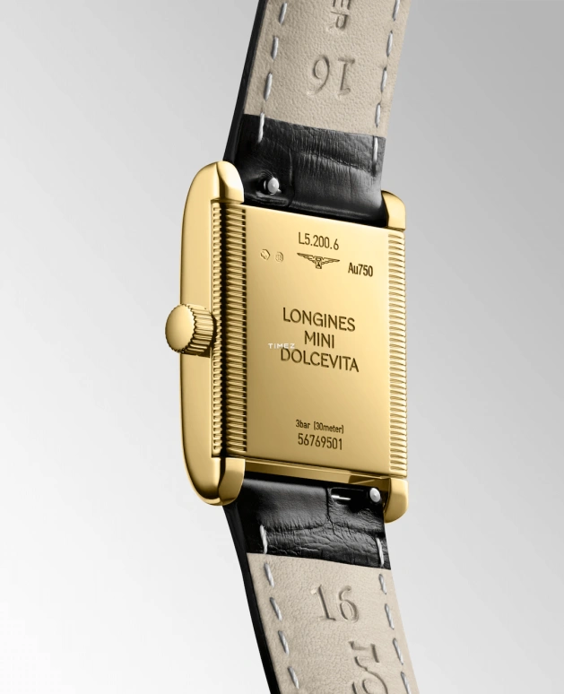 Longines,DolceVita 21.50x29mm,21.50x29mm,Yellow Gold,Silver,Quartz,26280hours,In-house Caliber,L5,L5.200.6.71.0