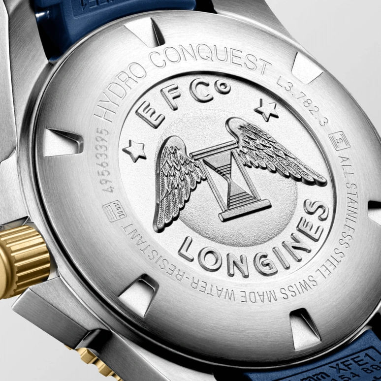Longines,HydroConquest 43mm,43mm,Ceramic,Stainless Steel,Blue,Automatic,Date,64hours,L3,L3.782.3.96.9
