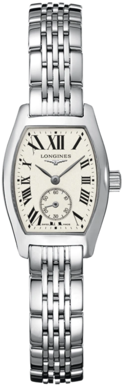 Longines,Evidenza 19.60mm,19.60mm,Stainless Steel,Beige,Quartz,Day,26280hours,L2,L2.175.4.71.6