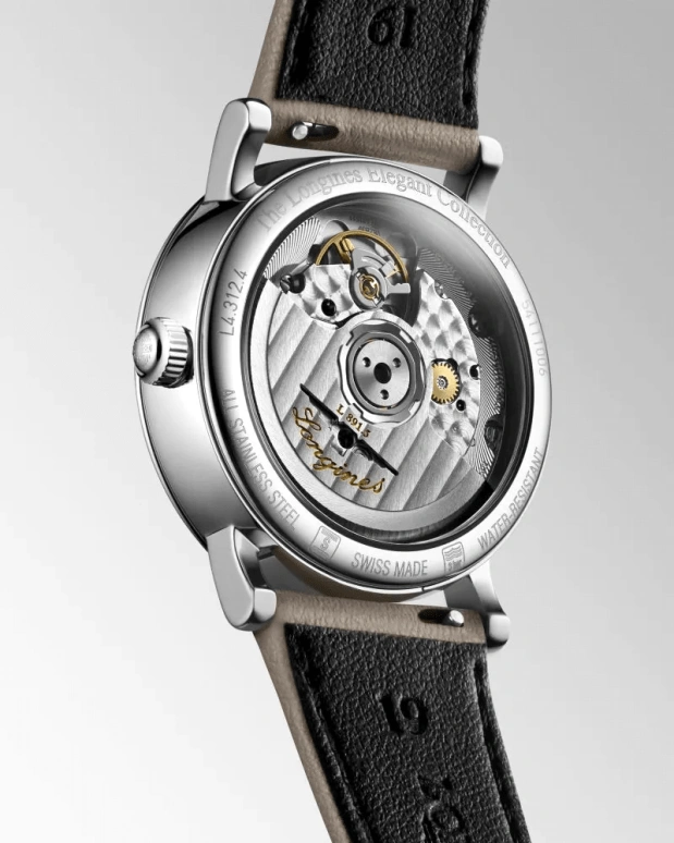 Longines,Elegant 34.50mm,34.50mm,Stainless Steel,White,Automatic,72hours,In-house Caliber,L4,L4.312.4.11.2