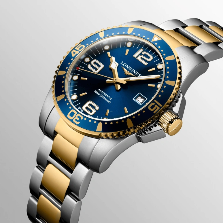 Longines,HydroConquest 41mm,41mm,Stainless Steel,Blue,Automatic,Date,65hours,L3,L3.742.3.96.7
