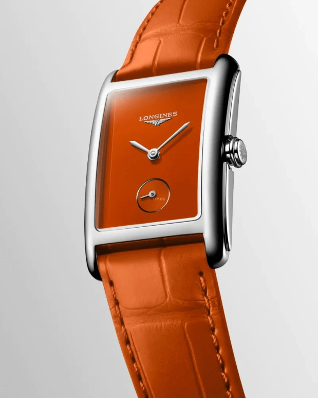 Longines,DolceVita 23mm,23mm,Stainless Steel,Red,Quartz,26280hours,In-house Caliber,L5,L5.512.4.92.2