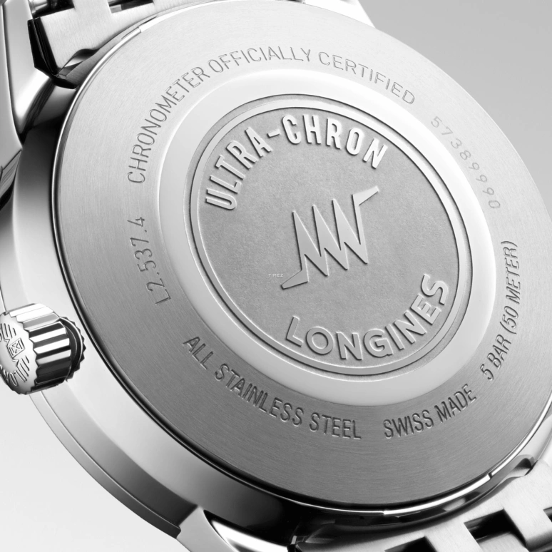 Longines,Heritage Classic 37mm,37mm,Stainless Steel,Silver,Automatic,Day,Anti-magnetic,L2,L2.537.4.72.6