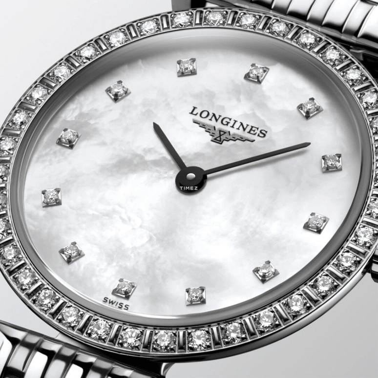 Longines,La Grande Classique 24mm,24mm,Stainless Steel,White,Quartz,26280hours,In-house Caliber,L4,L4.341.0.80.C