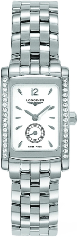Longines,DolceVita 19.80mm,19.80mm,Stainless Steel,White,Quartz,Day,26280hours,L5,L5.155.0.16.6