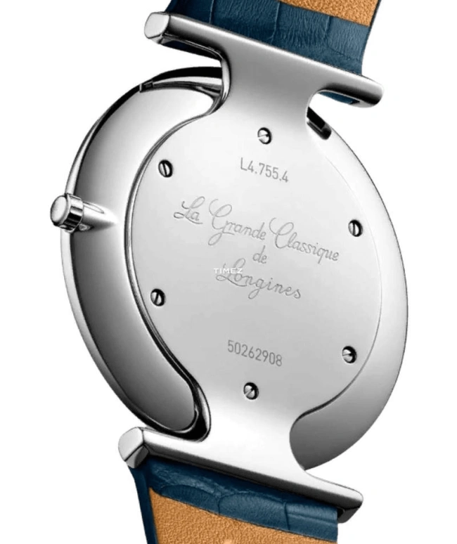 Longines,La Grande Classique 36mm,36mm,Stainless Steel,Blue,Quartz,In-house Caliber,Sapphire,Crystal Glass,L4,L4.755.4.94.2