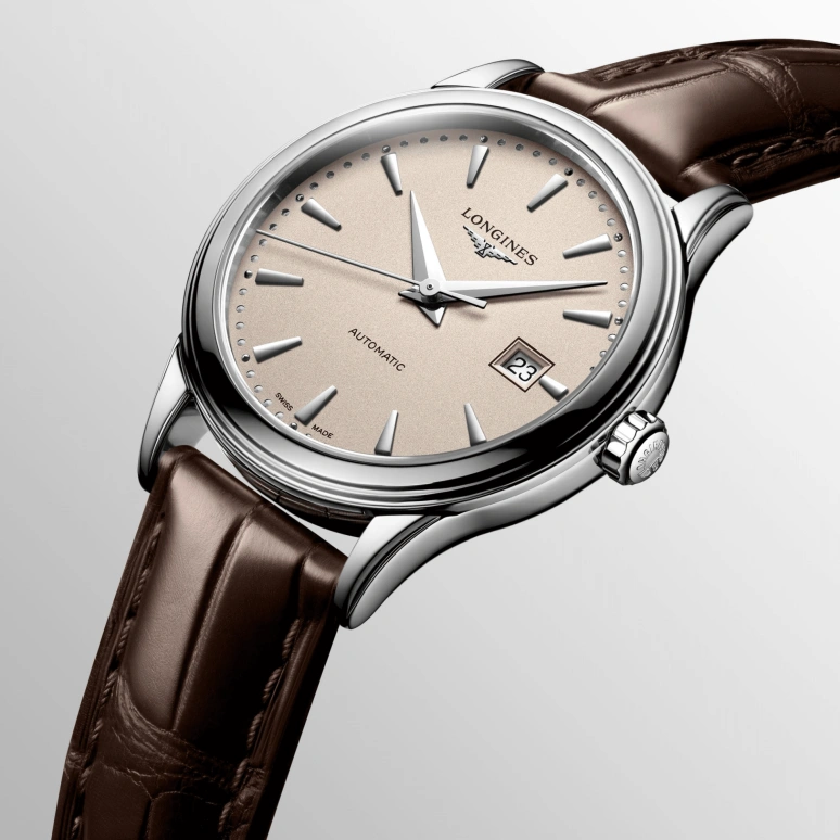 Longines,Elegant 30mm,30mm,Stainless Steel,Cream,Automatic,45hours,In-house Caliber,L4,L4.374.4.79.2