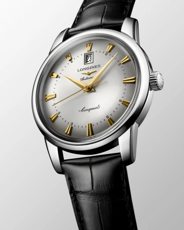 Longines,Heritage Classic 40mm,40mm,Stainless Steel,Silver,Automatic,Chronograph,Date,Power Reserve Indicator,L1,L1.645.4.75.4