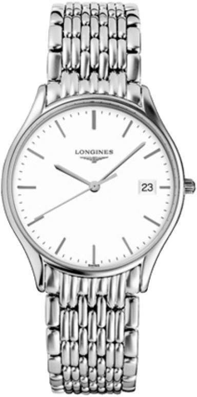 Longines,Lyre 35mm,35mm,Stainless Steel,White,Quartz,Date,26280hours,L4,L4.759.4.12.6