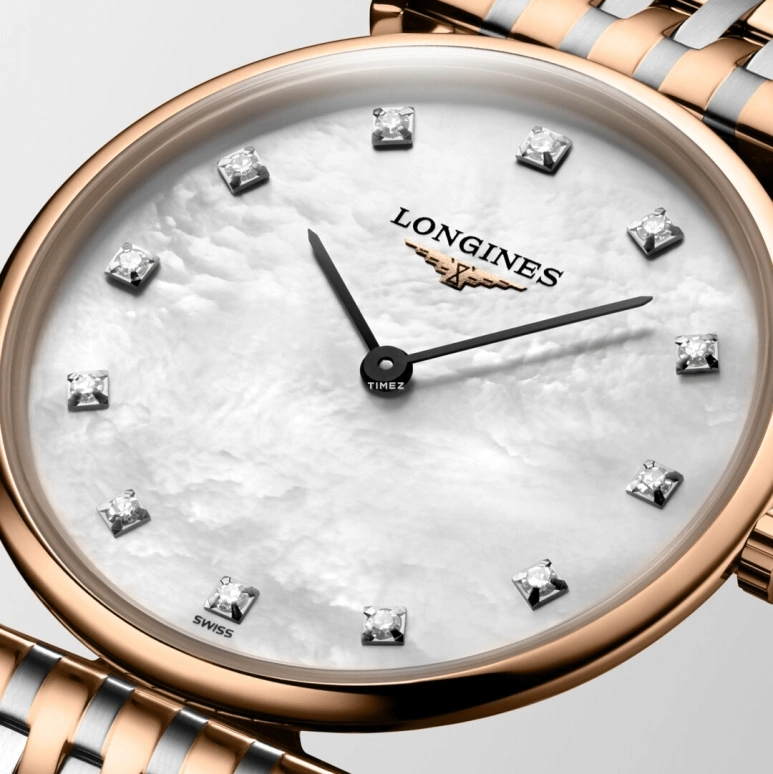 Longines,La Grande Classique 29mm,29mm,Stainless Steel,White,Quartz,In-house Caliber,Sapphire,Hardlex,L4,L4.512.1.97.D